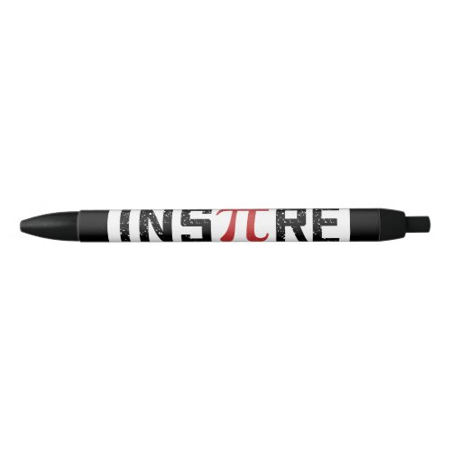 InsPire Pi day  Happy Pi day Math Gifts Black Ink Pen