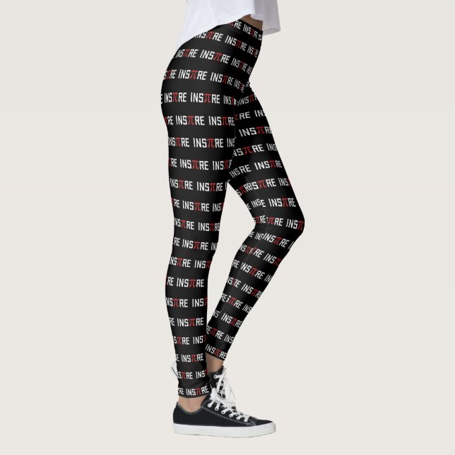 InsPire Pi day | Happy Pi day Math Leggings (Right)