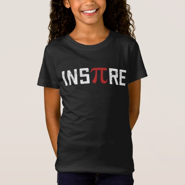 InsPire Pi day | Happy Pi day Math T-Shirt (Front)