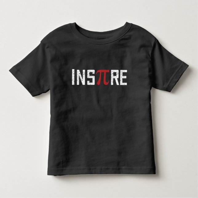 InsPire Pi day | Happy Pi day Math Toddler T-shirt (Front)