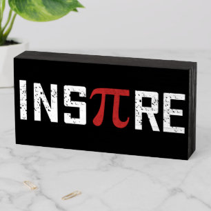 InsPire Pi day Happy Pi day Math Wooden Box Sign