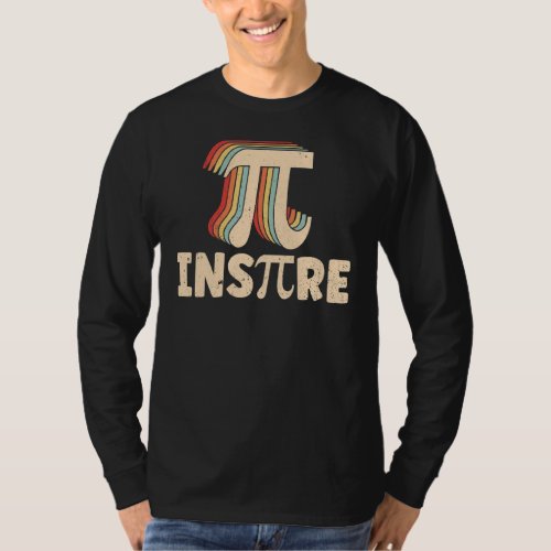Inspire Pi Symbol Cool Retro Vintage Math Mathemat T_Shirt