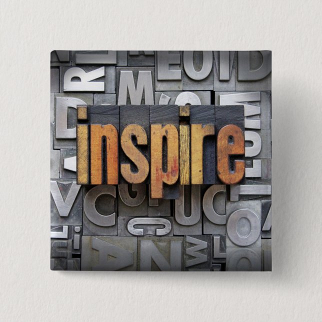 Inspire Pinback Button (Front)