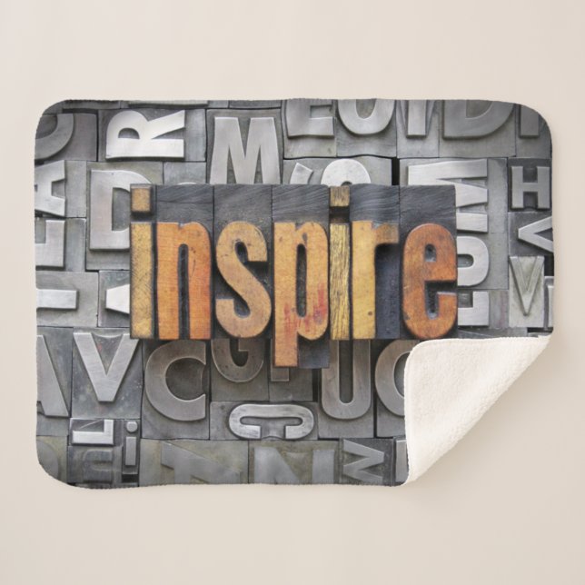 Inspire Sherpa Blanket (Front (Horizontal))