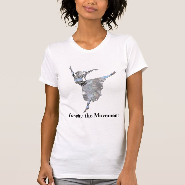 Inspire the Movement  Customizable T-Shirt (Front)