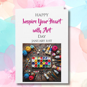 Inspire Your Heart with Art   January 31st  Card