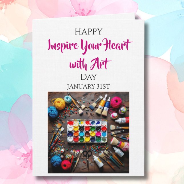 Inspire Your Heart with Art | January 31st  Card (Creator Uploaded)