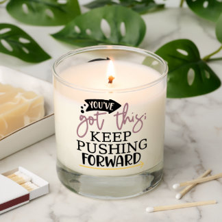 "Inspire Your Senses" Vanilla Scented Candle