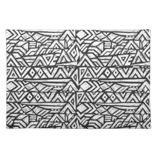 Inspired Artsy Tribal Pattern Placemat
