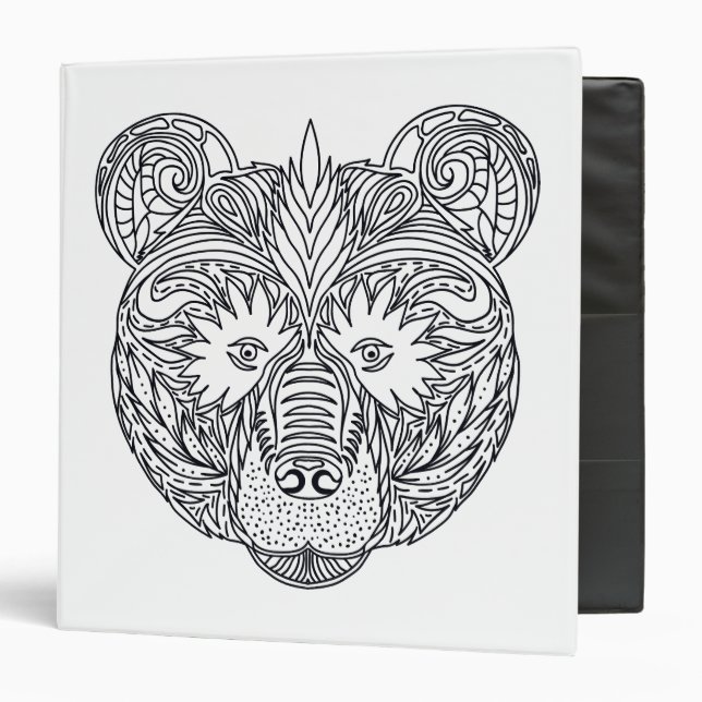 Inspired Bear 3 Ring Binder (Front/Inside)