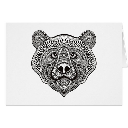 Inspired Bear Face (Front Horizontal)