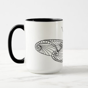 Inspired Butterfly Art Mug