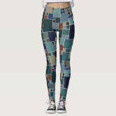 Crazy Cat Pop Art Leggings