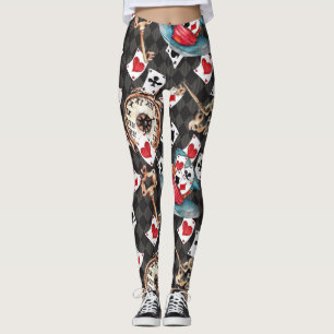 Inspired By Alice In Wonderland Leggings