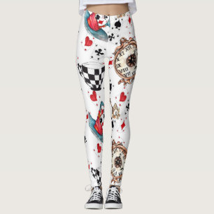 Inspired By Alice In Wonderland Leggings