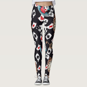 Inspired By Alice In Wonderland Leggings