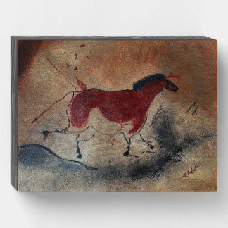 Inspired by Cave Art Wooden Box Sign