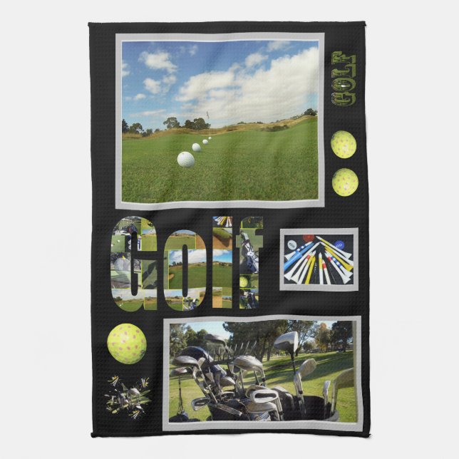 Inspired By Golf, Kitchen Towel (Vertical)