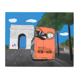 Inspired by Kenzo Metal Print