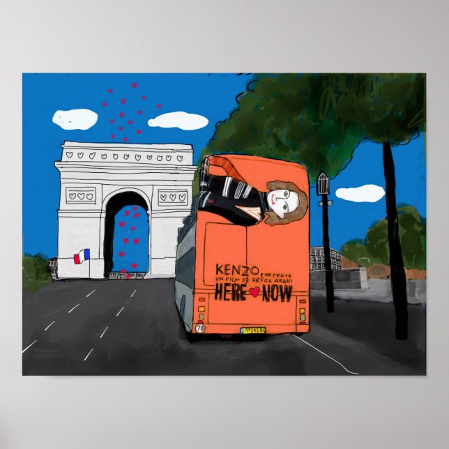 Inspired by KENZO Poster (Front)