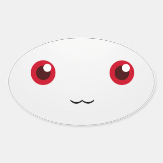 Inspired by Kyubey Oval Sticker