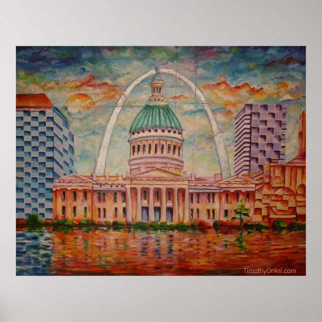 Inspired by St. Louis I - Canvas Print (Front)