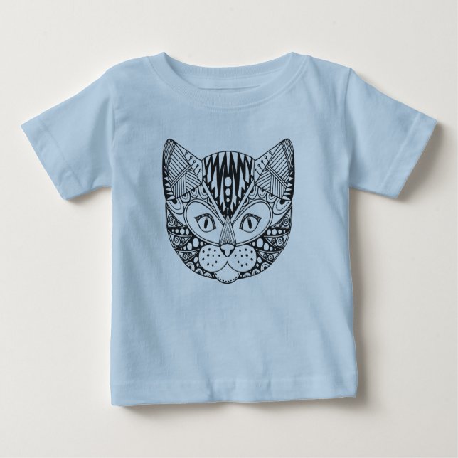 Inspired Cat Baby T-Shirt (Front)