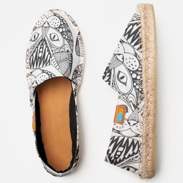 Inspired Cat Espadrilles (Side)