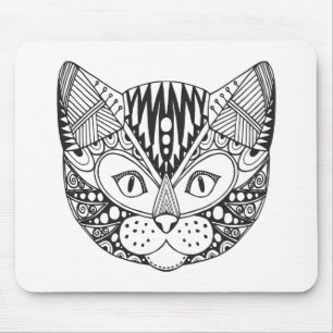 Inspired Cat Mouse Pad