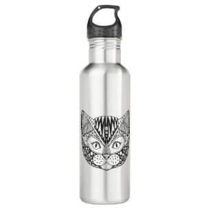Inspired Cat Stainless Steel Water Bottle