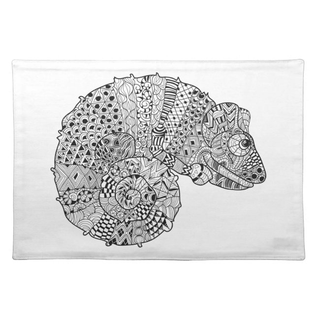 Inspired Chameleon 2 Placemat (Front)