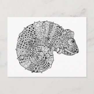 Inspired Chameleon 2 Postcard