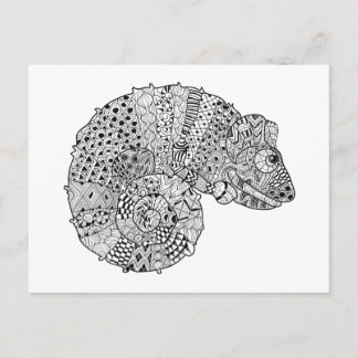 Inspired Chameleon 2 Postcard