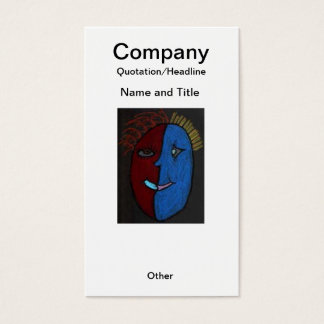 Inspired Custom Earring/Business Card