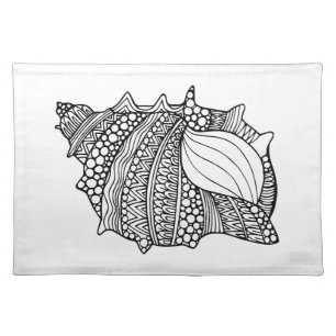 Inspired Doodle Cloth Placemat