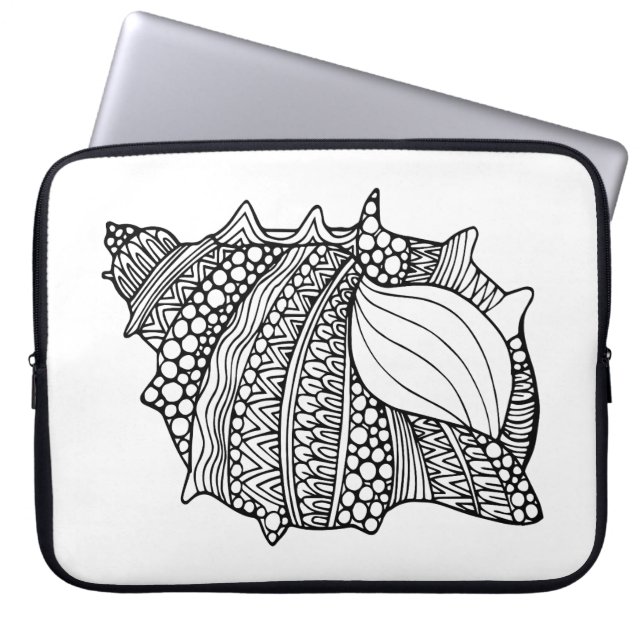 Inspired Doodle Laptop Sleeve (Front)