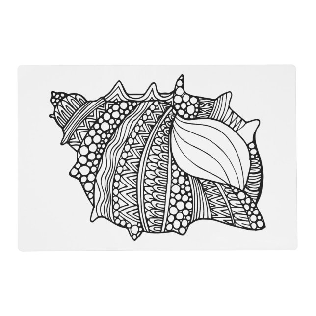 Inspired Doodle Placemat (Front)