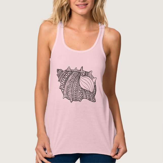 Inspired Doodle Tank Top (Front)