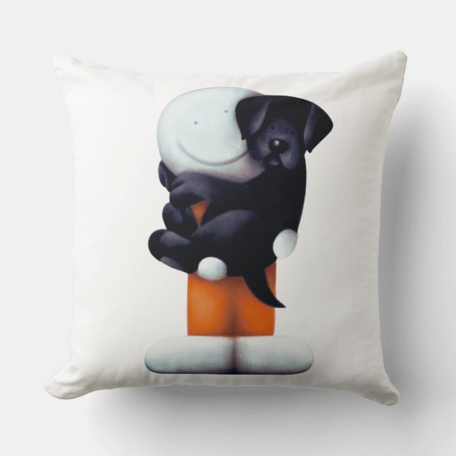 inspired doug hyde family and families throw pillow (Front)