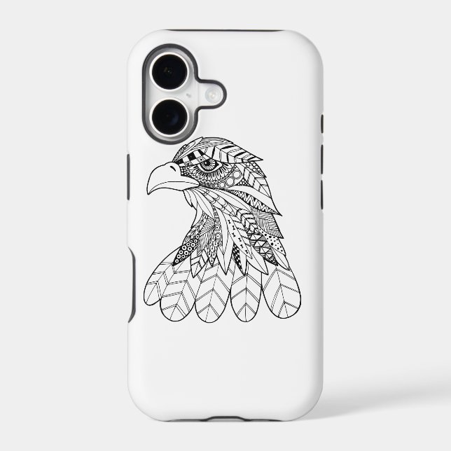 Inspired Eagle Iphone Case (Back)
