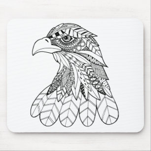 Inspired Eagle Mouse Pad