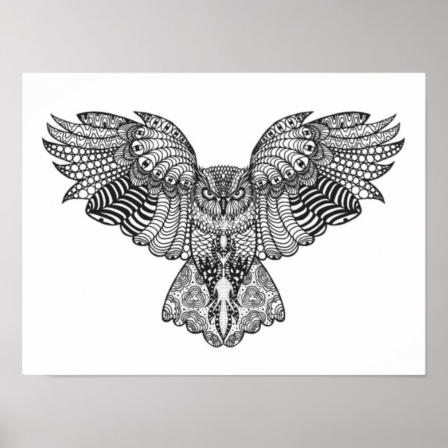 Inspired Eagle Owl 2 Poster (Front)