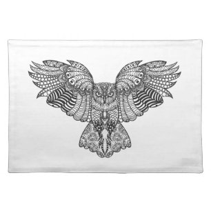 Inspired Eagle Owl Placemat