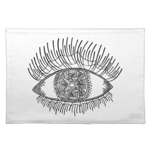Inspired Eye Cloth Placemat