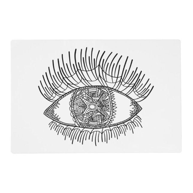 Inspired Eye Placemat (Front)