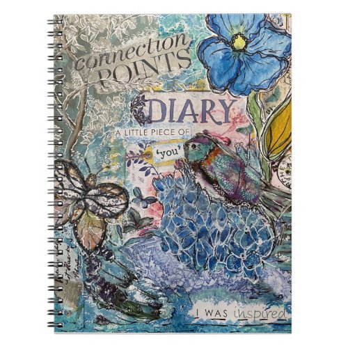 Inspired Floral Diary Notebook