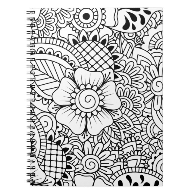 Inspired Flowers Notebook (Front)