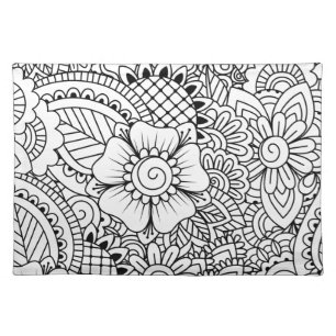 Inspired Flowers Placemat