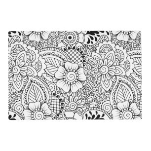 Inspired Flowers Placemat