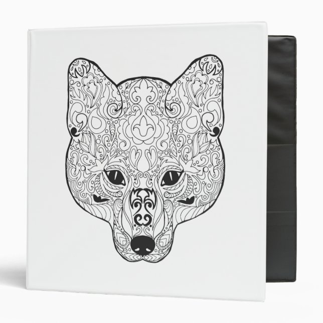 Inspired Fox Head Binder (Front/Inside)